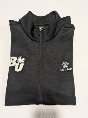 Kelme Black Full-Zip Athletic Jacket
